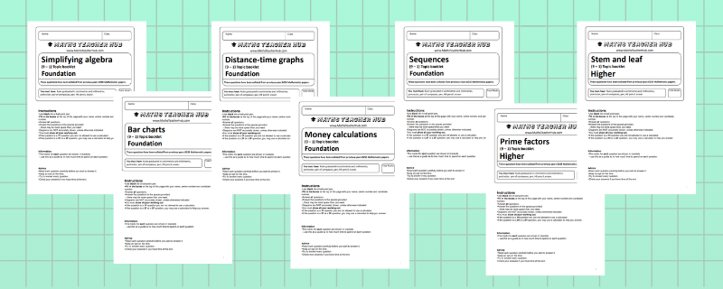 Topic Booklets